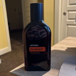 doTERRA On Guard Mouth Rinse - Black and Orange Bottle